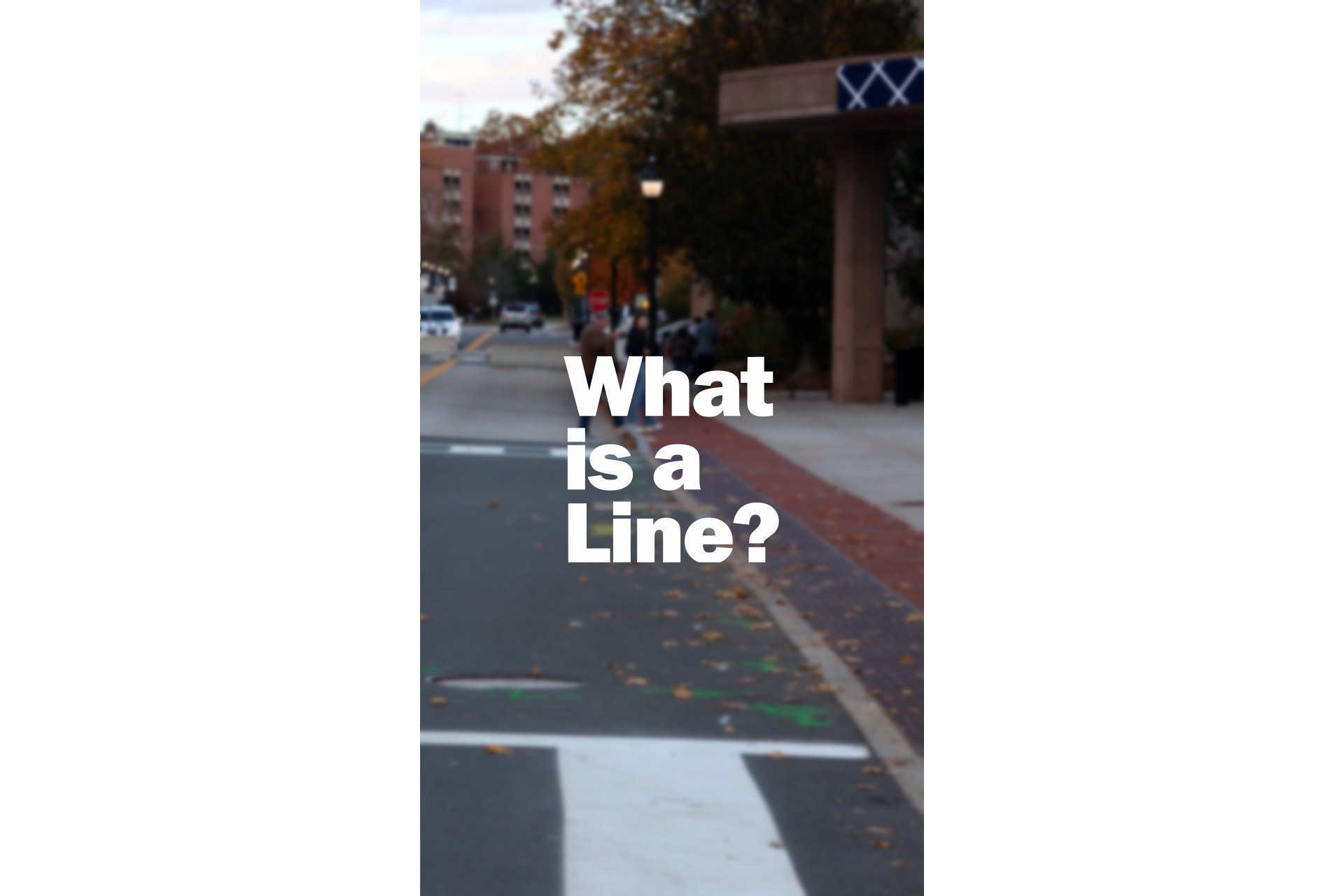 Film Tips - What is a Line?